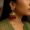 The Scarlet Royale Jhumkas