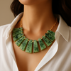 The Aranya Stone Slab Necklace