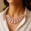 The Rosé Rhythm Collar Necklace