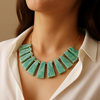 The Verdant Rhythm Collar Necklace