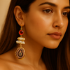 The Ember Root Drop Earring