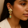 The Verdant Glow Earrings