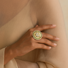 The Regal Blossom Ring