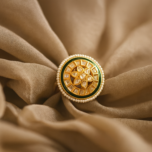 The Regal Blossom Ring