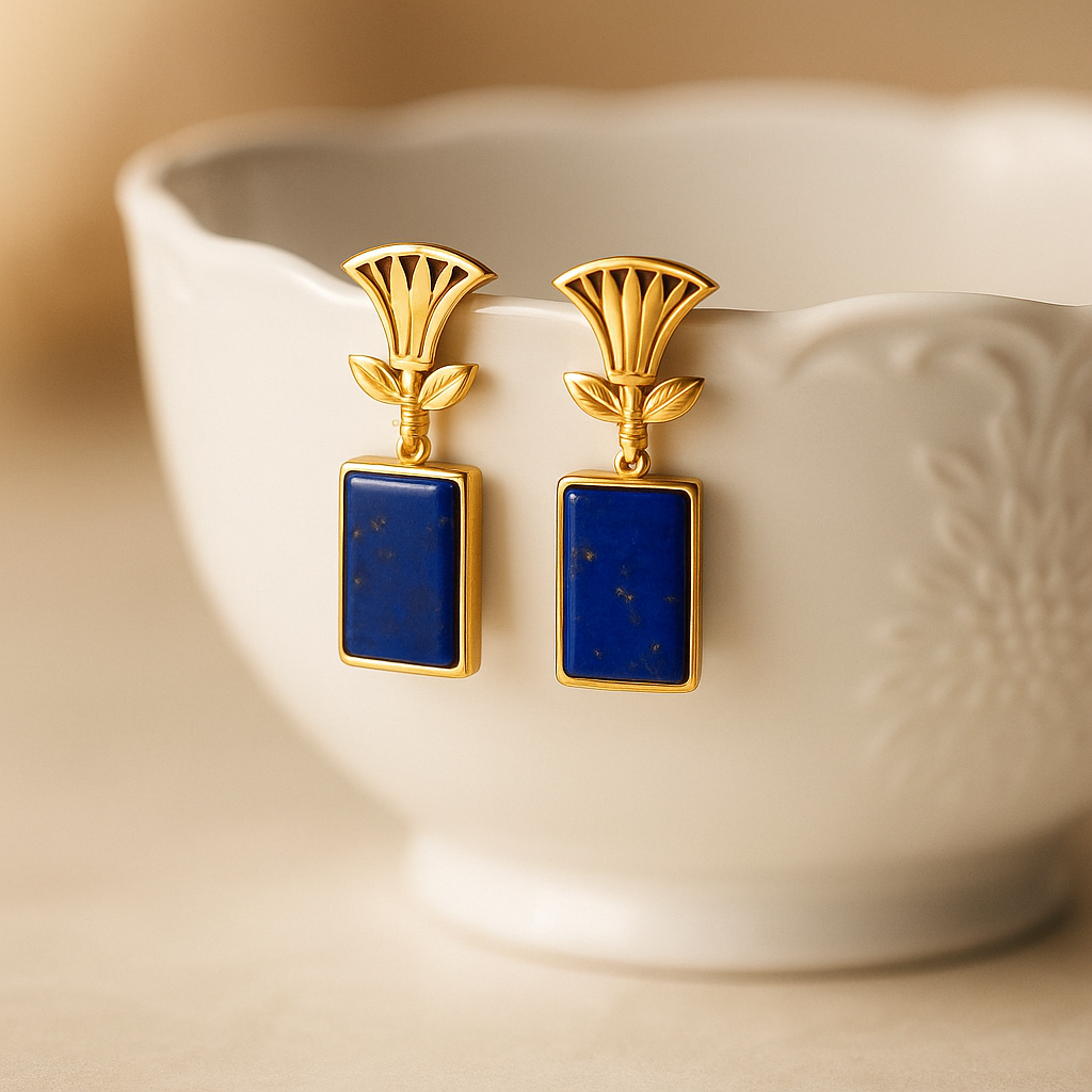 The Lotus Dynasty Earrings