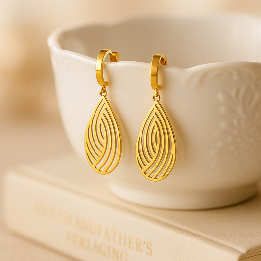 The Lyria Swirl Earrings