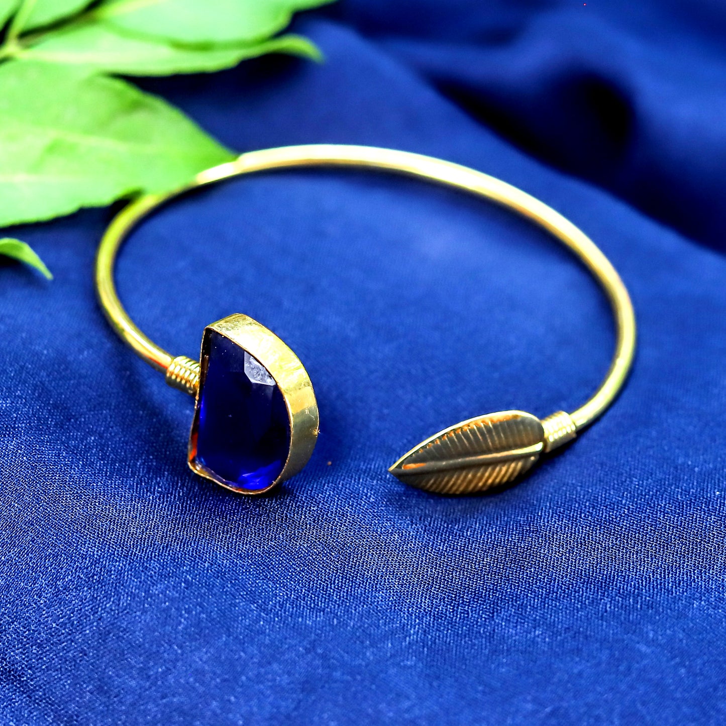 The Midnight Leaf Cuff