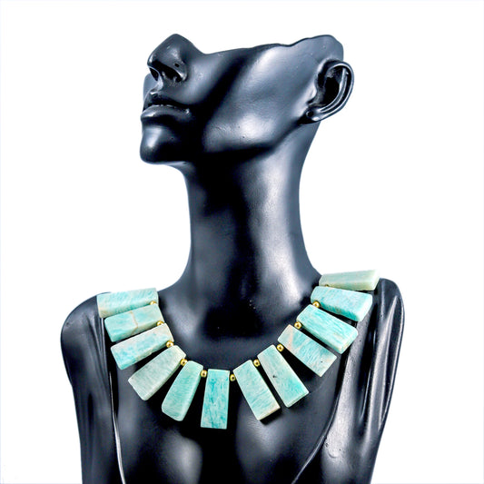 The Verdant Rhythm Collar Necklace