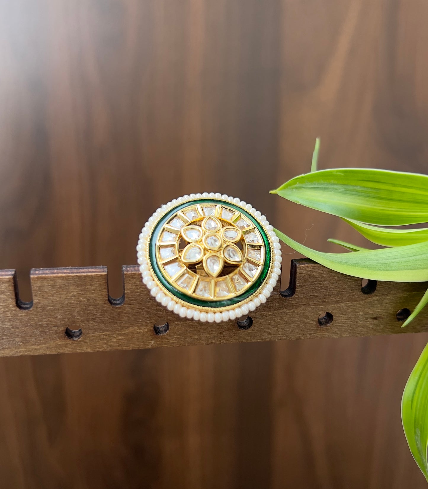 The Regal Blossom Ring