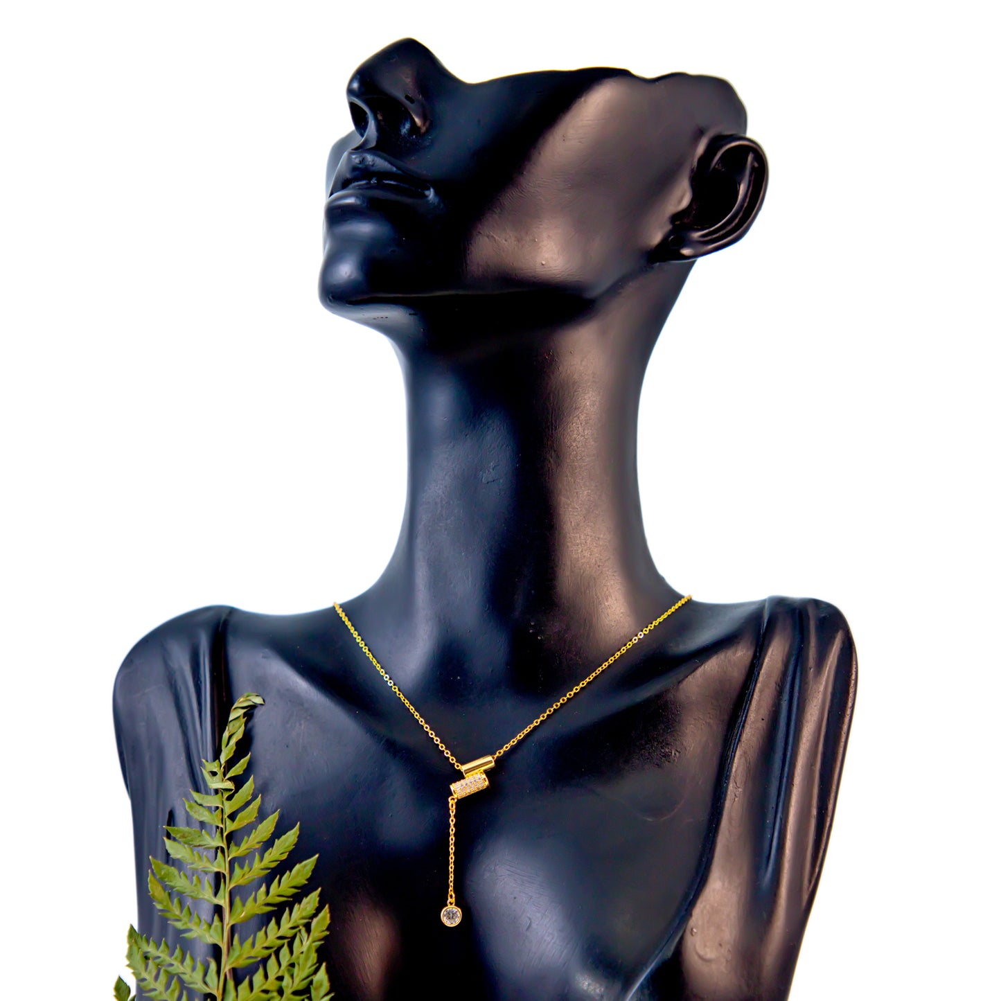 The Vega Slide Necklace-Gold