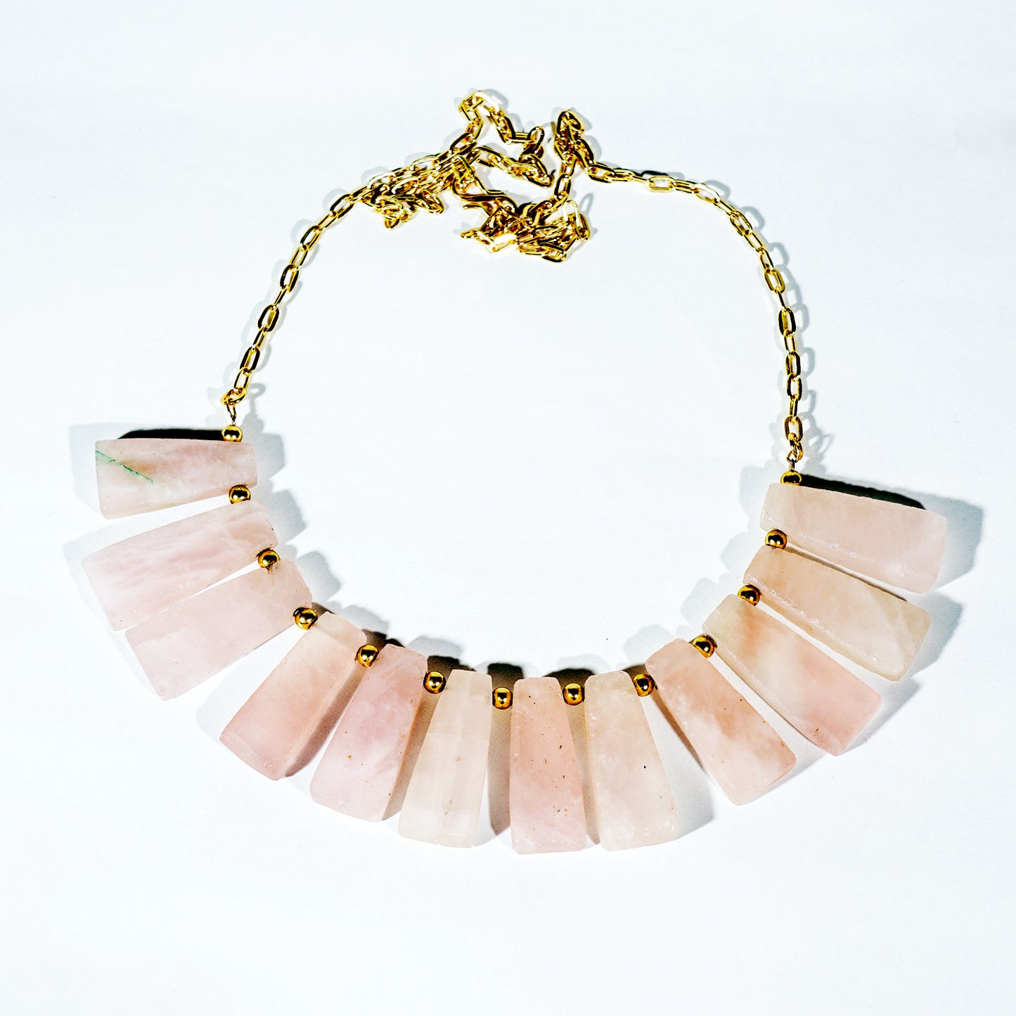 The Rosé Rhythm Collar Necklace