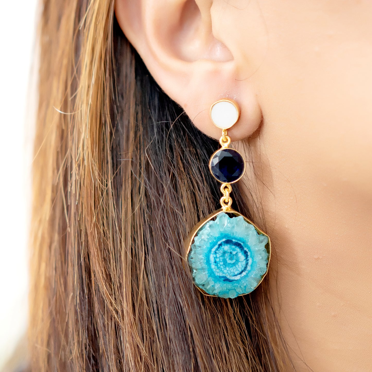 The Verdant Orbit Earring