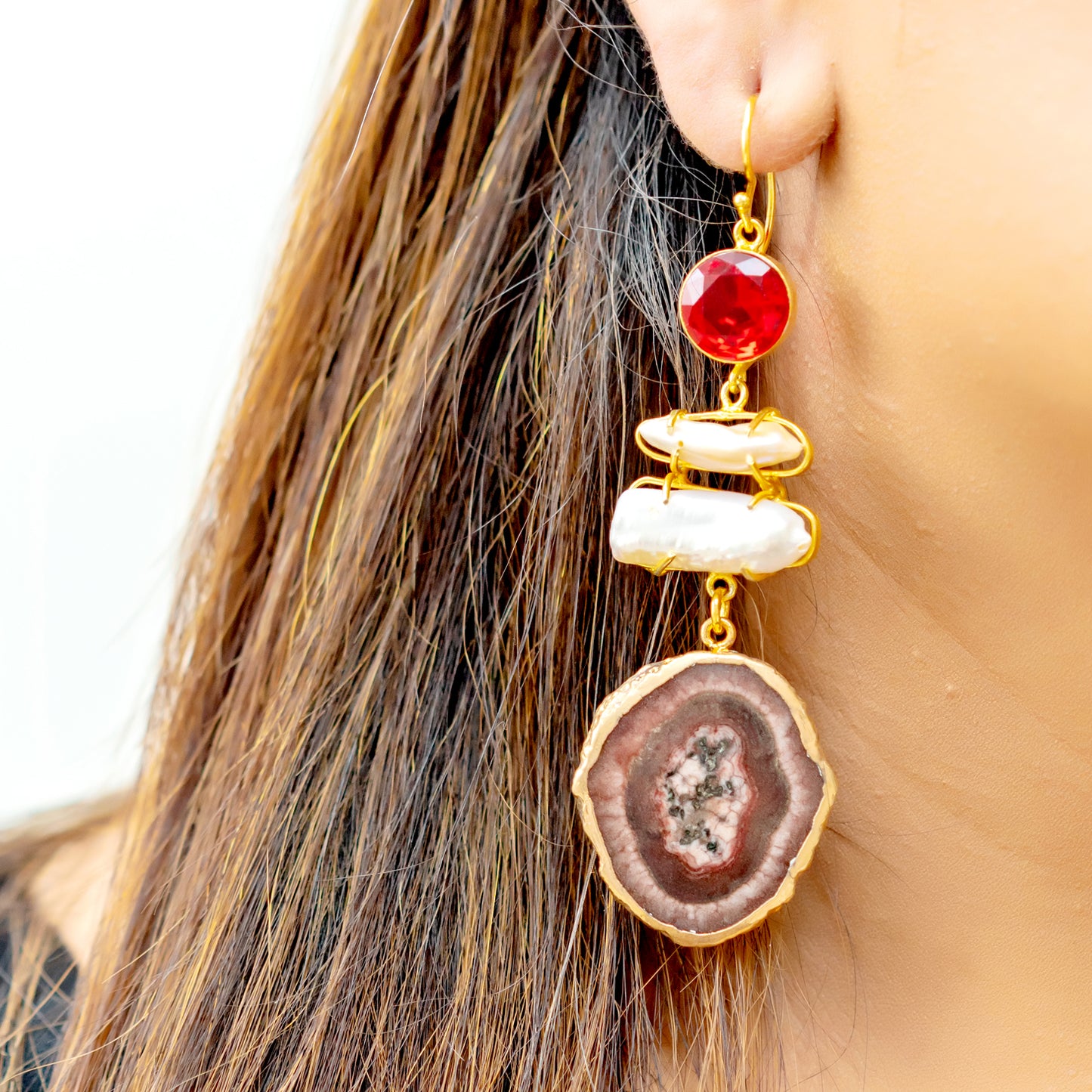 The Ember Root Drop Earring