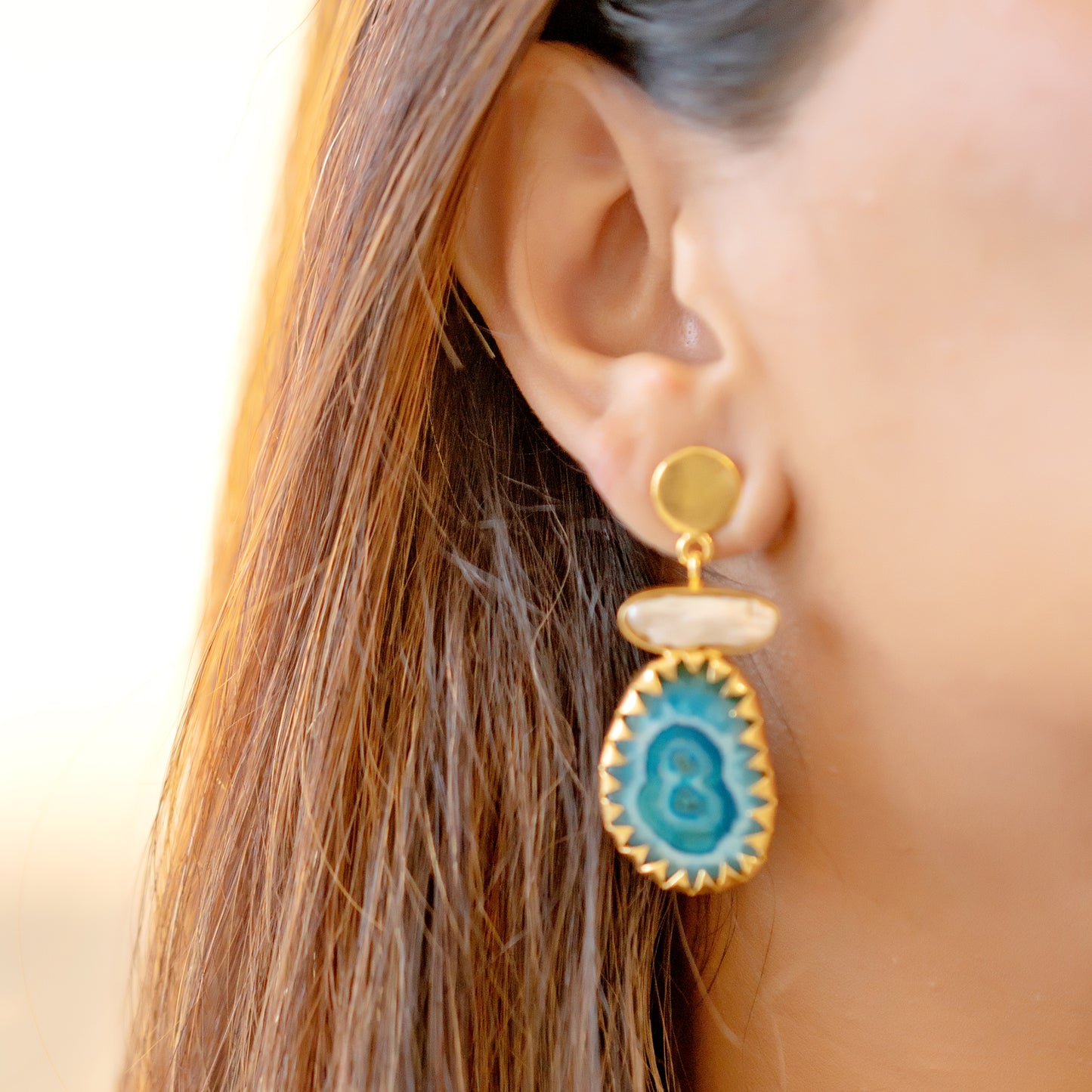 The Celestial Tide Earrings