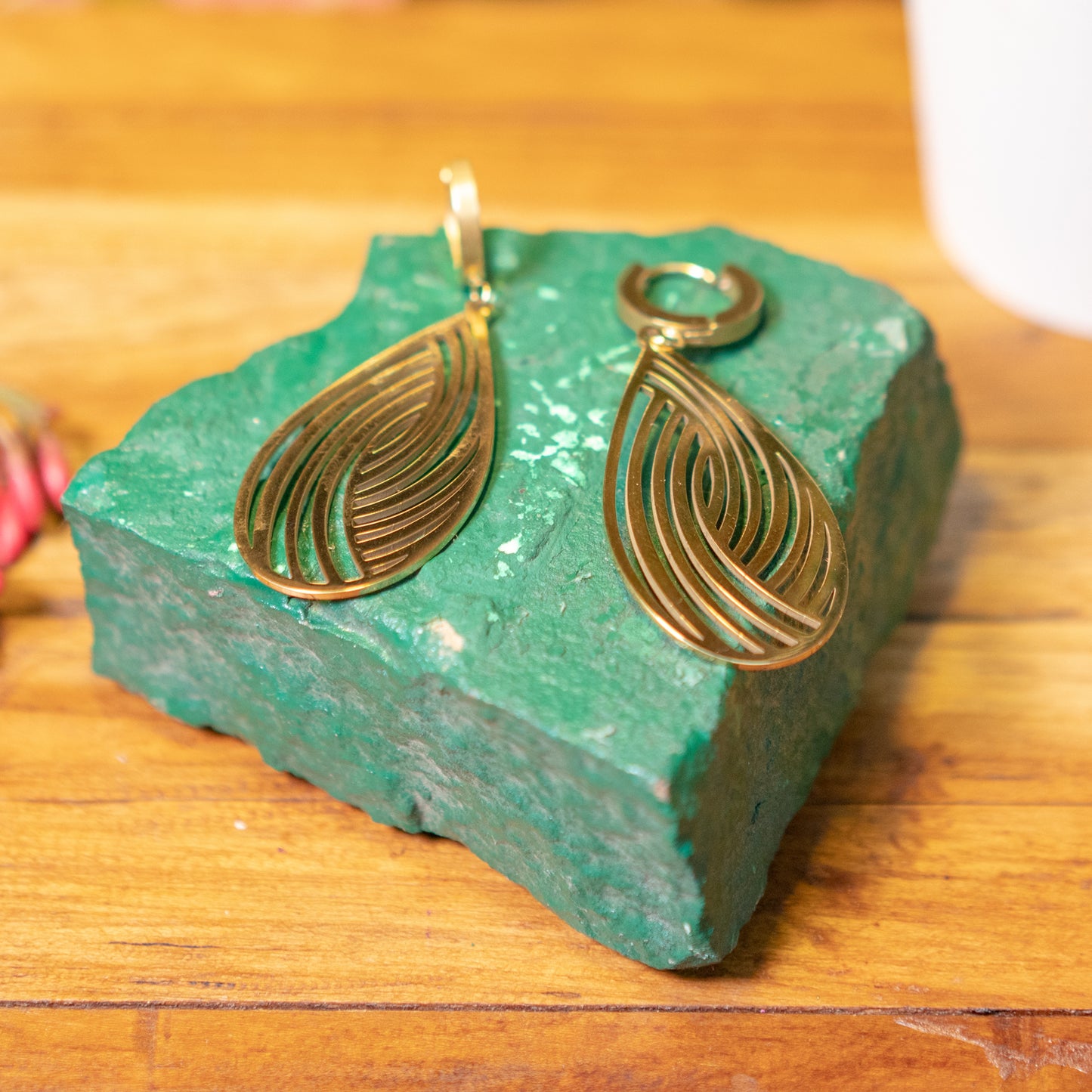 The Lyria Swirl Earrings