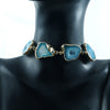 The Moonlit Dusk Necklace - Blue