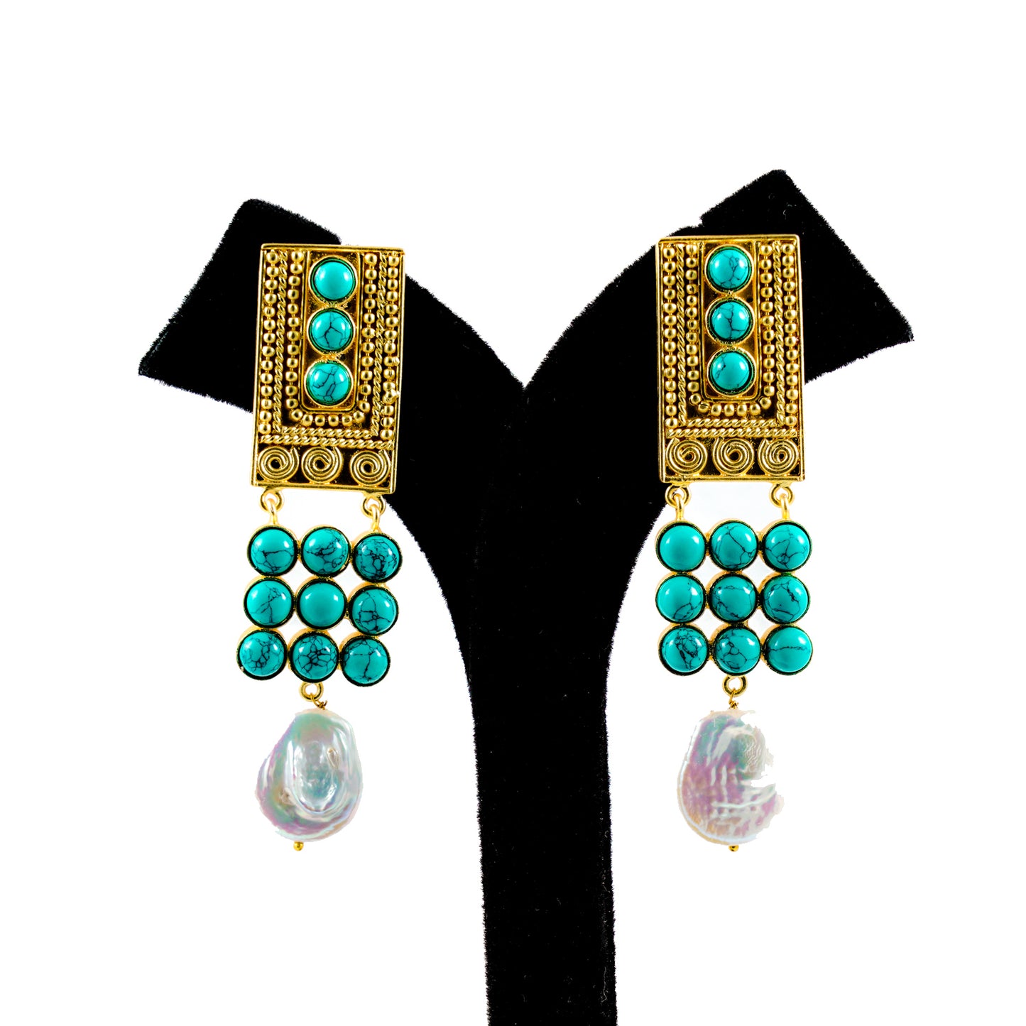 The Noor Mosaic Earrings