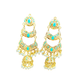 The Jadau Turquoise Chandbalis