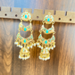 The Jadau Turquoise Chandbalis