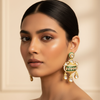 The Regal Dome Kundan Earrings