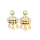 The Regal Dome Kundan Earrings