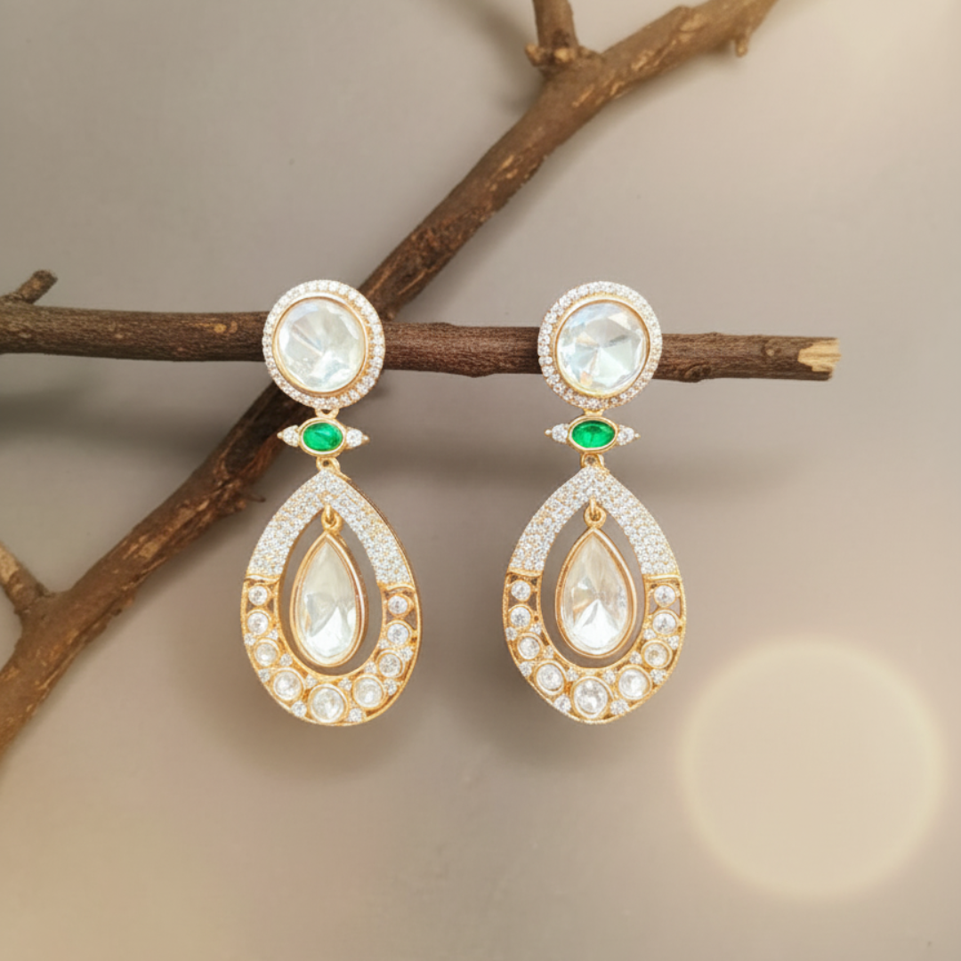 The Noor Teardrop Earrings