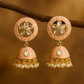 The Blossom Pearl Jhumkas