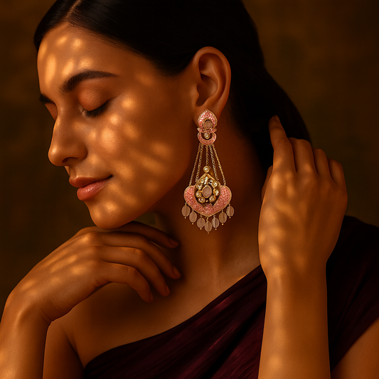 The Regal Radiance Chandbalis - Rosé