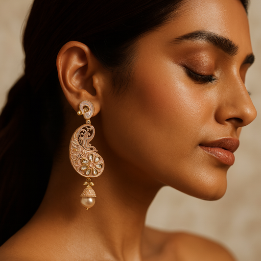 The Blossom Paisley Earrings