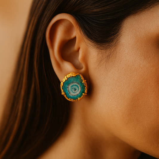 The Mosscore Stud Earring