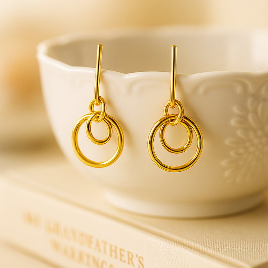 The Solstice Loop Earrings