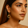 The Solstice Loop Earrings