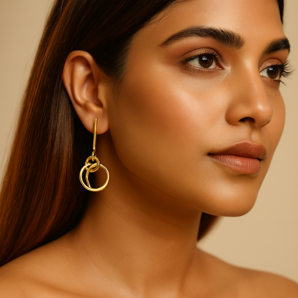 The Solstice Loop Earrings