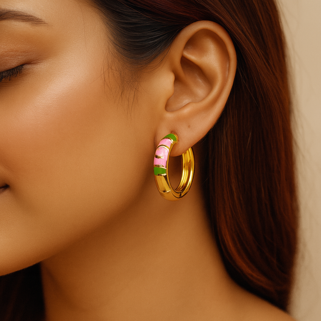 The Bloom Loop Earrings