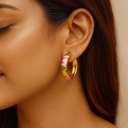 The Bloom Loop Earrings
