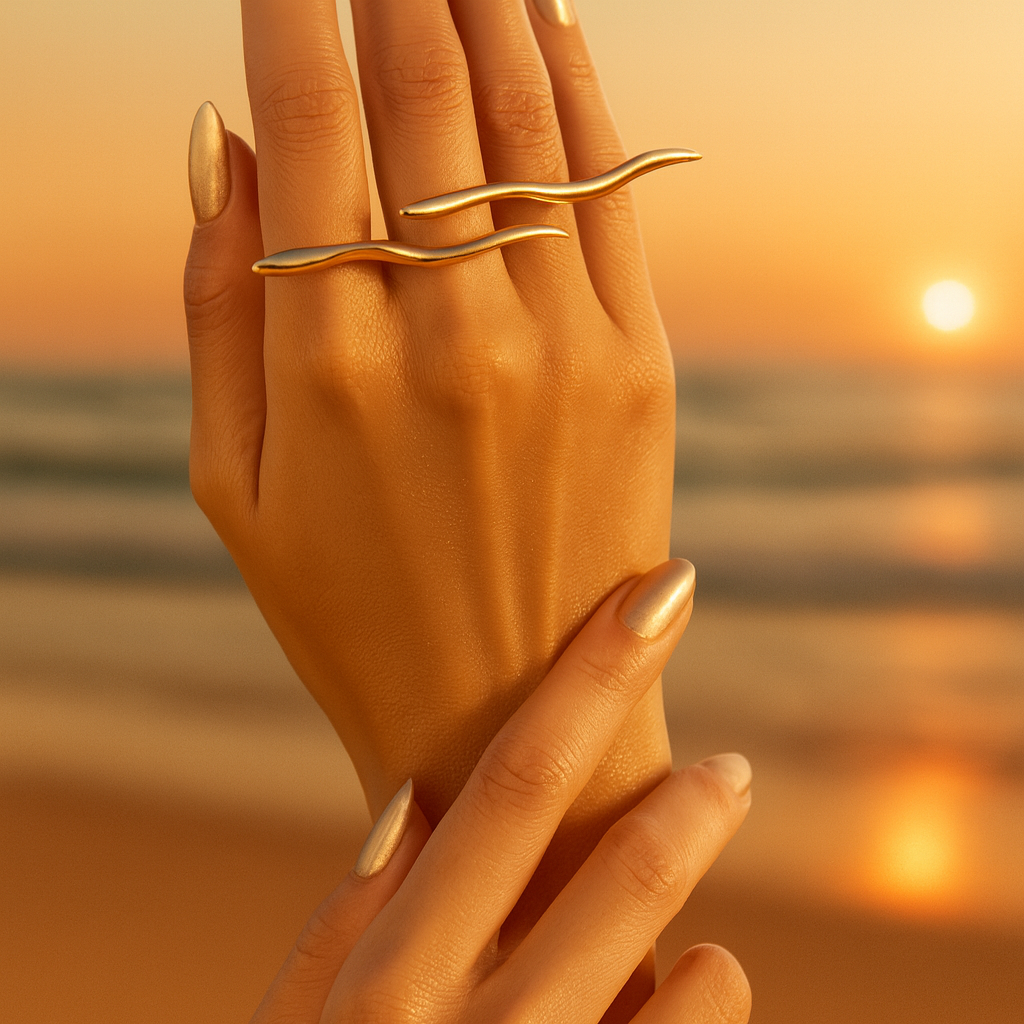 The Horizon Rings-Warm Gold