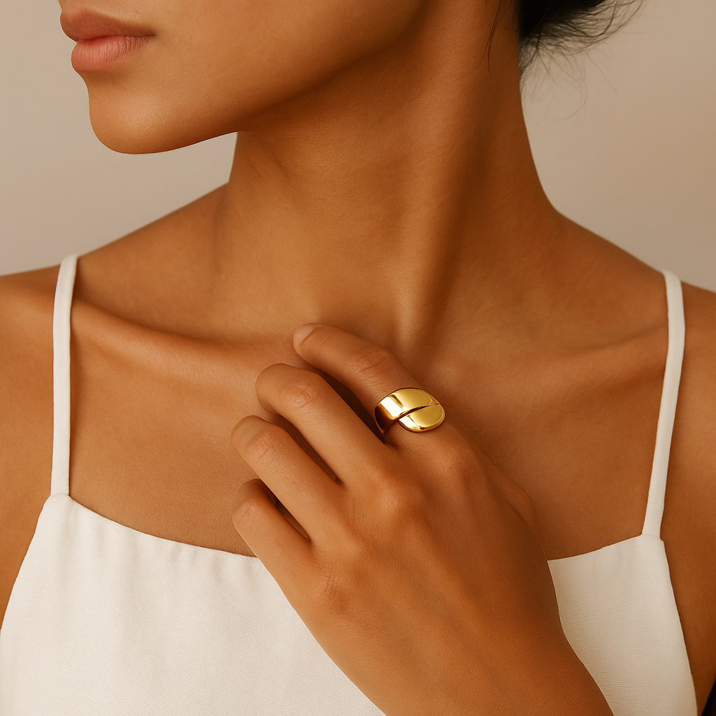 The Liquid Gold Ring