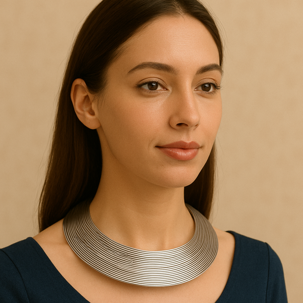 The Solis Halo Collar-Silver