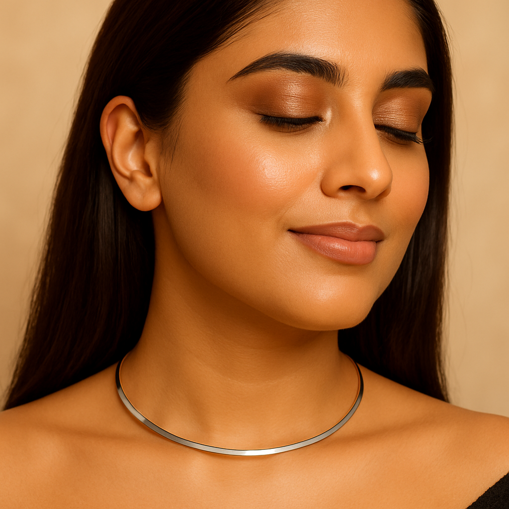 The Solis Linea Necklace-Silver