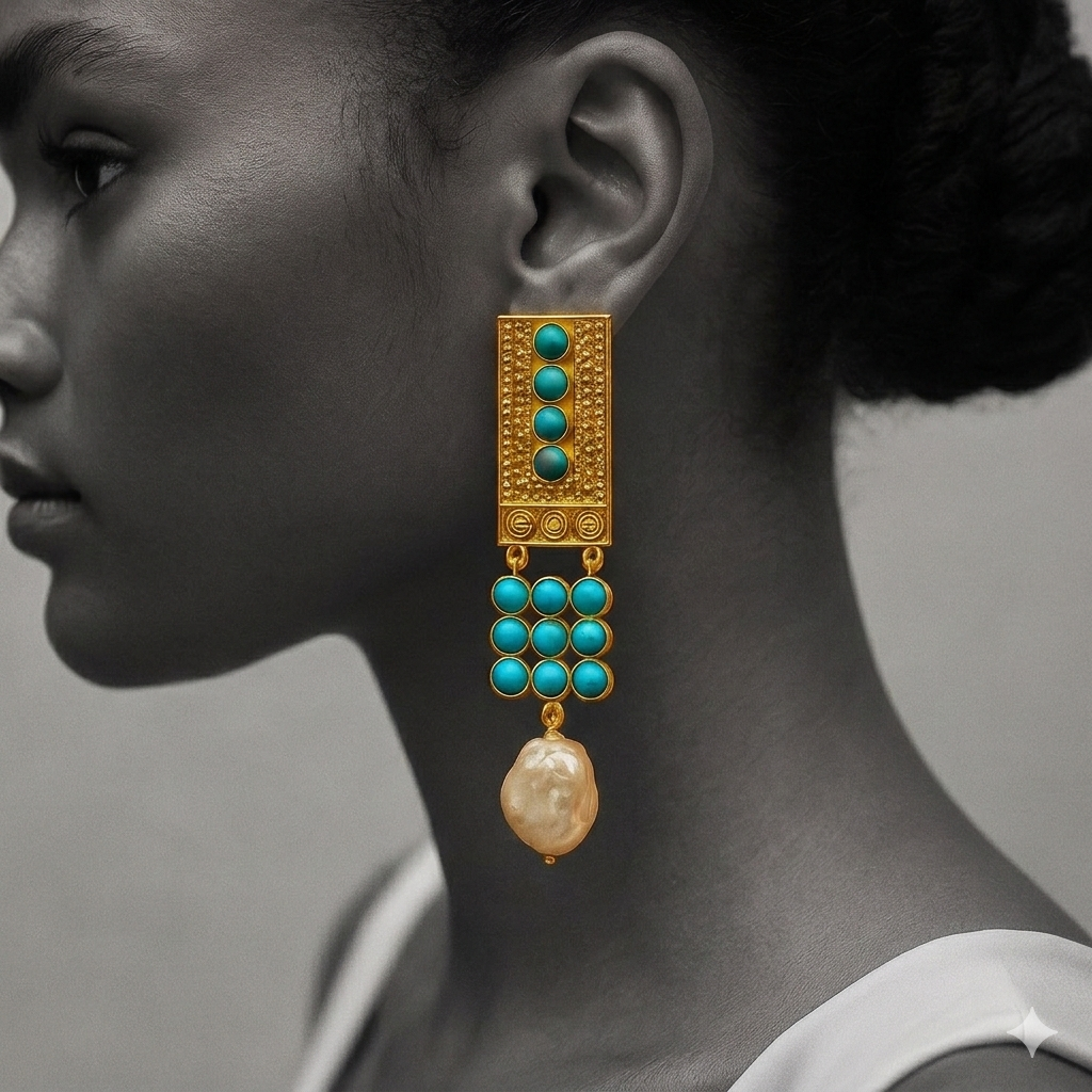 The Noor Mosaic Earrings