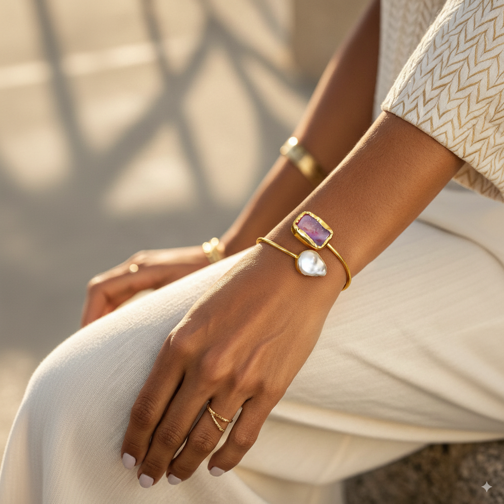 The Heartstone Glow Cuff