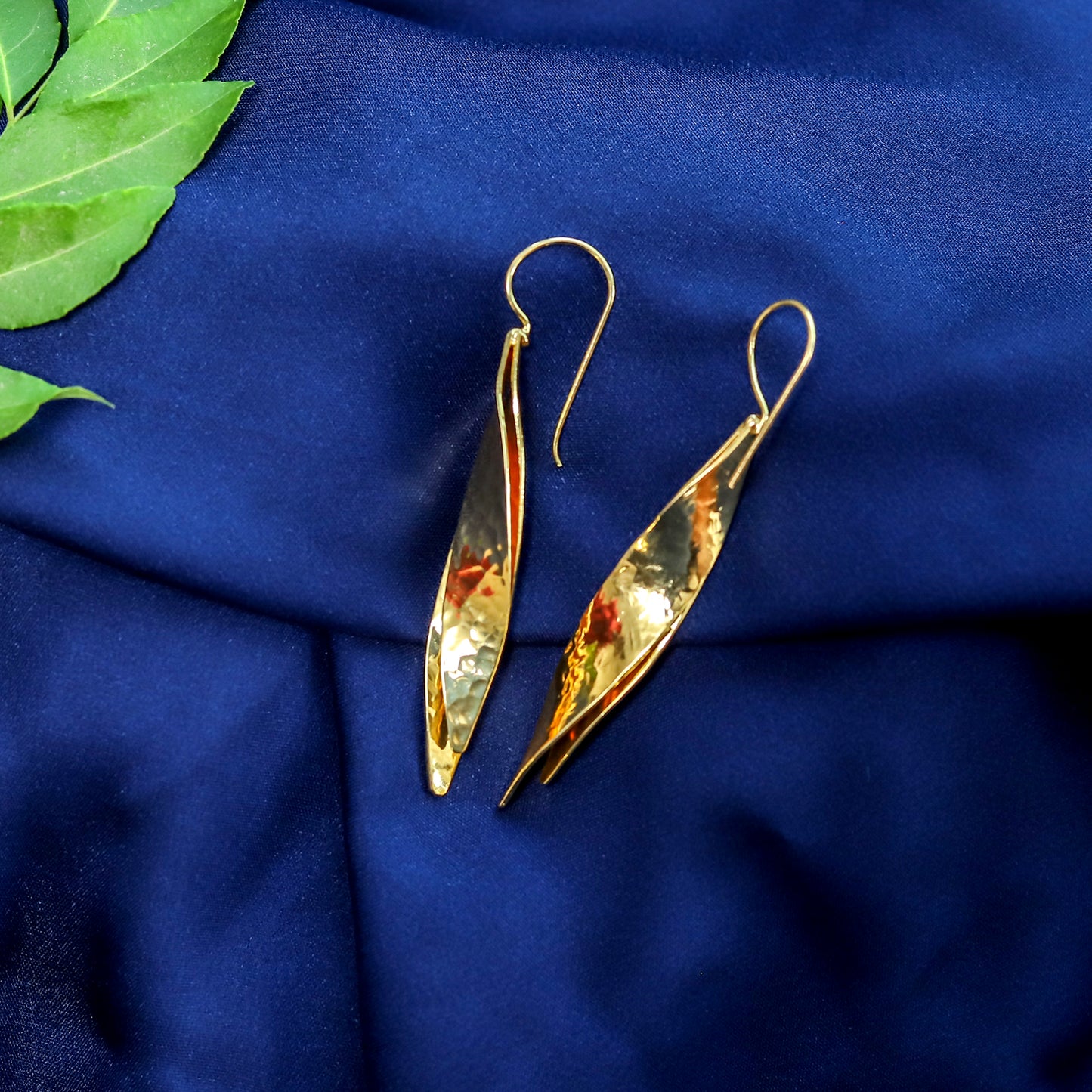 The Golden Flame Earring