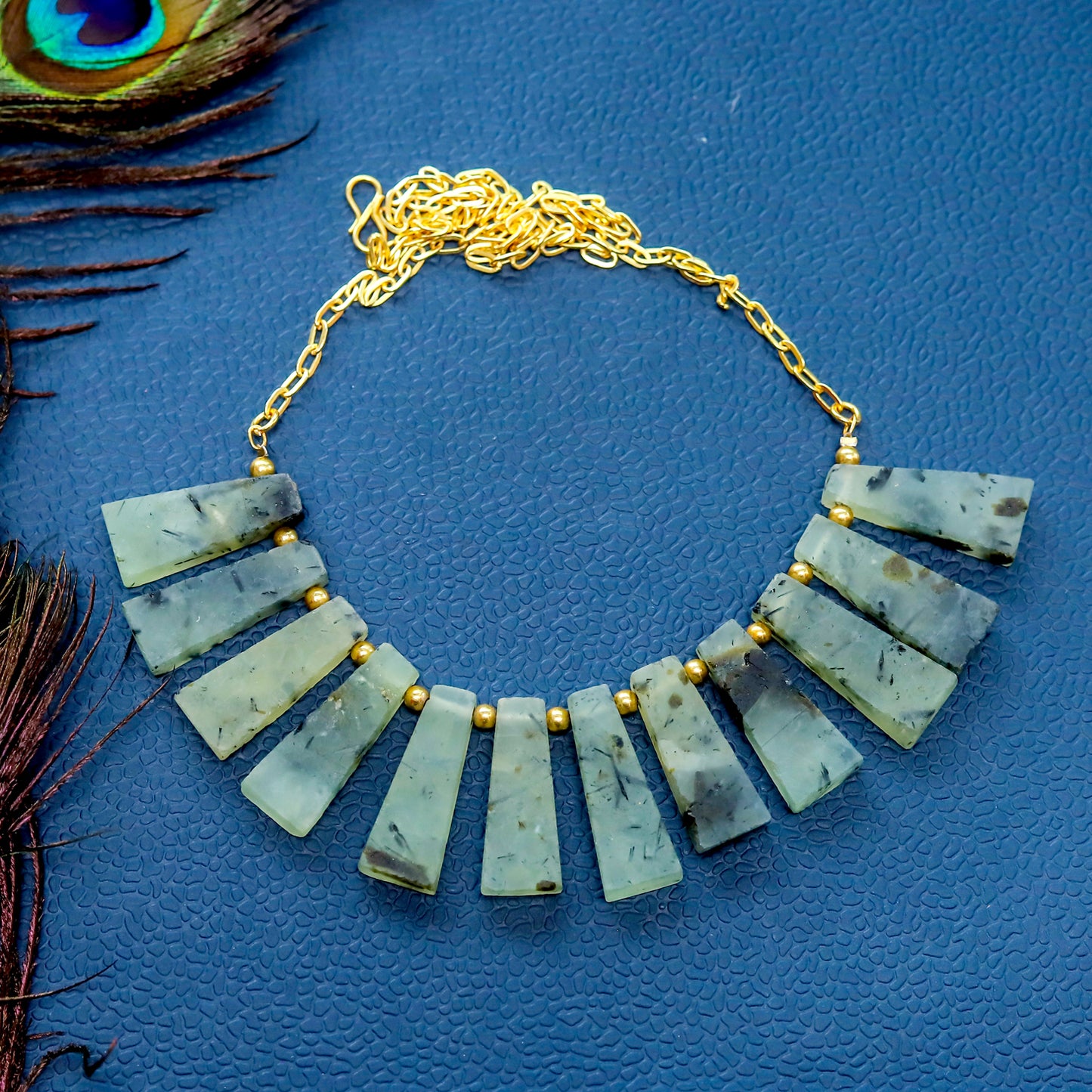 The Aranya Stone Slab Necklace