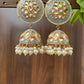 The Azure Noor Jhumkas