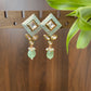 The Verdant Glow Earrings