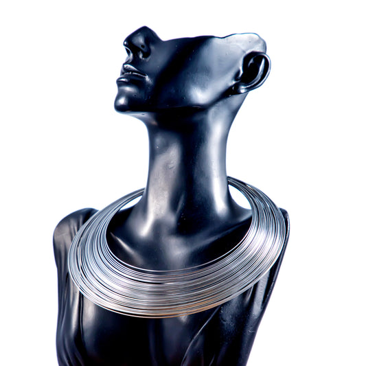 The Solis Halo Collar-Silver