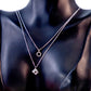 The Lumen Cube Necklace-Silver