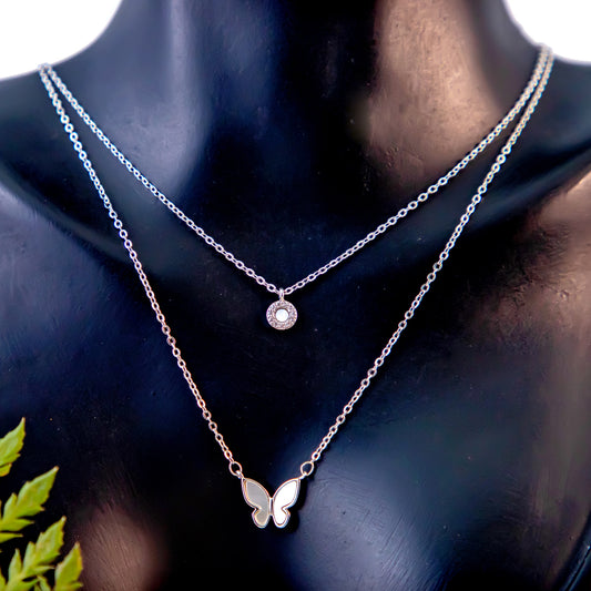 The Elira Whisper Necklace – Silver Edition