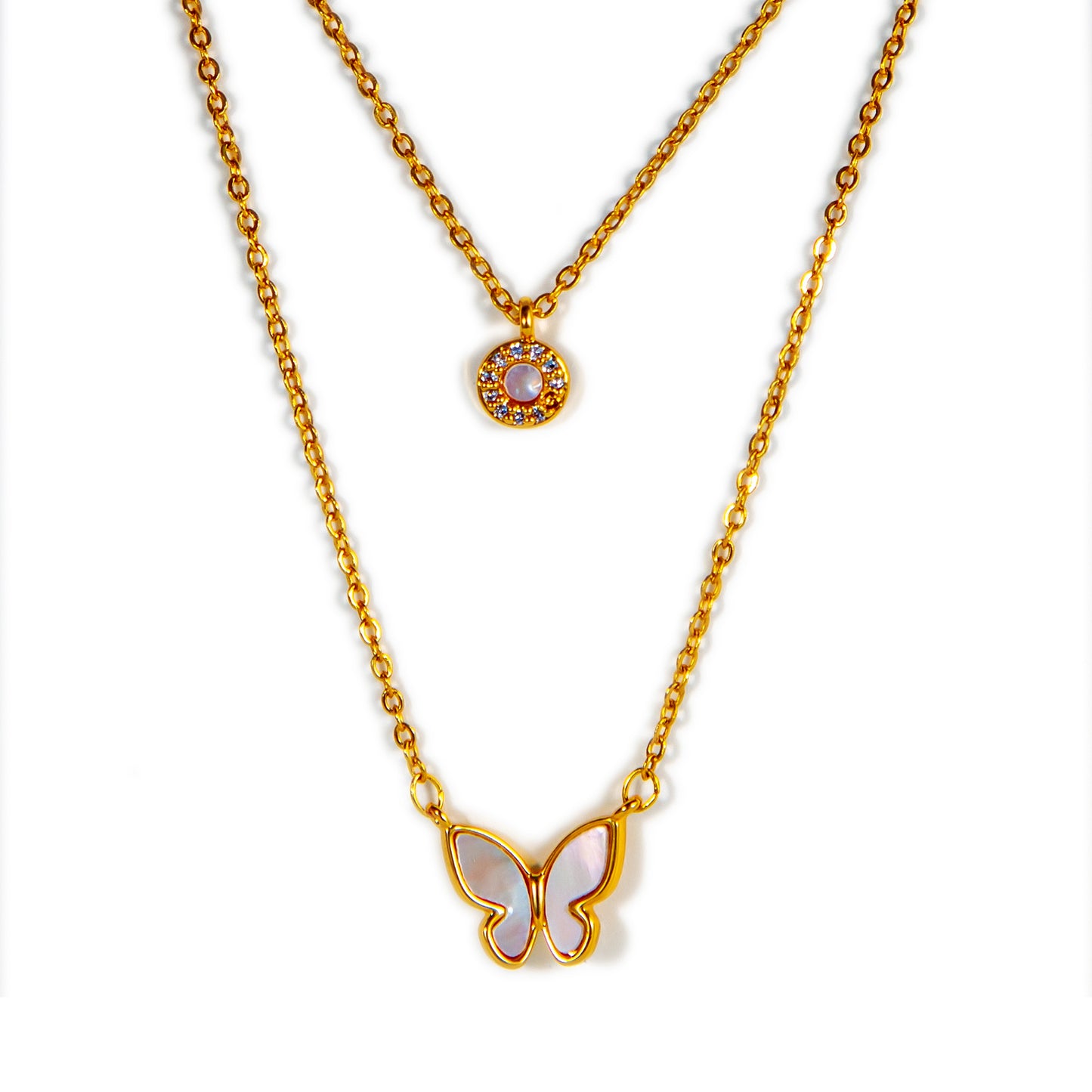 The Elira Whisper Necklace - Gold