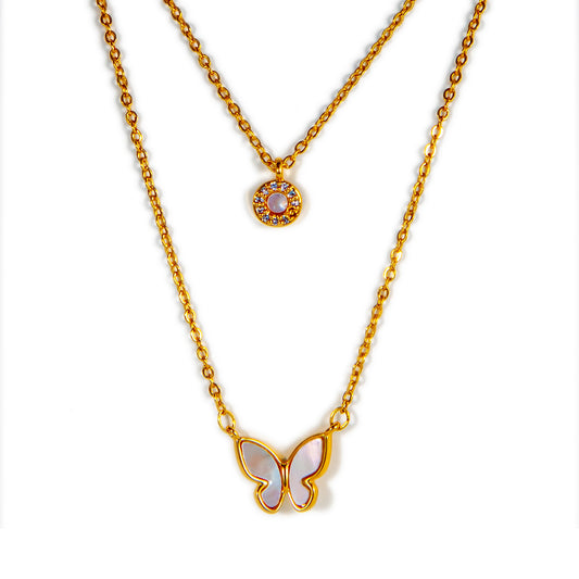 The Elira Whisper Necklace - Gold
